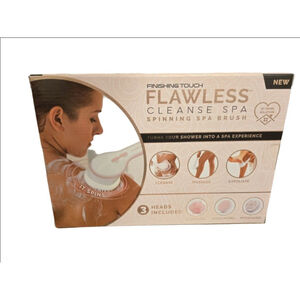 Women's Finishing Touch Flawless Cleanse Spa Spinning Brush New sealed